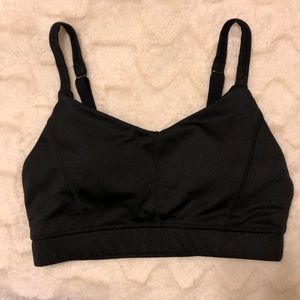Black Sports Bra